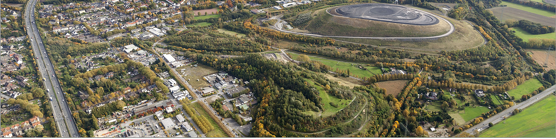 Luftbild Abraumhalde