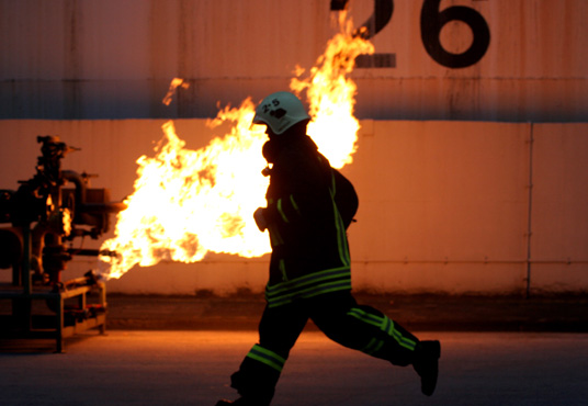 Das Bild zeigt die Gladbecker Feuerwehr