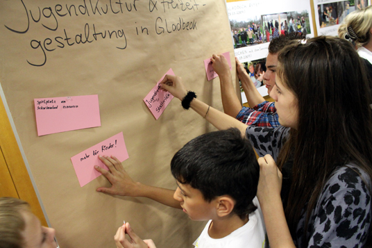 Das Bild zeigt den Jugendrat der Stadt Gladbeck