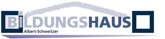 Albert Schweitzer Haus Logo Das Blid zeigt das Logo des Bildungshauses Albert Schweitzer