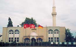 Bild einer Moshee am Islamischen Gräberfeld