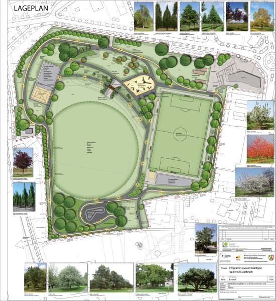 So soll es zukünftig aussehen: der SportPark  Mottbruch